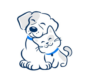 puppy and dog