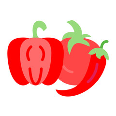 Vegeatable Icon Style