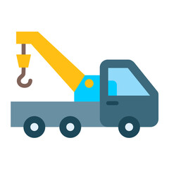 Tow Truck Icon Style