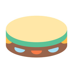 Tambourine Icon Style