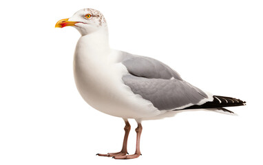 The California Gull Overview on transparent background