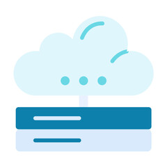 Cloud Storage Icon Style