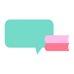 Library Chat Icon Style