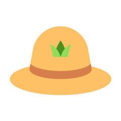 Farming Hat Icon Style