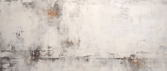 a white painterly background with grey paint, gravure printing, distressed surfaces, subtle color gradations, boldly textured surfaces, industrial elements, ceramic, traditional composition - obrazy, fototapety, plakaty