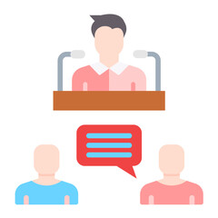 Debate Icon Style