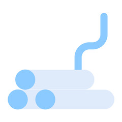 Industry Pipe Icon Style