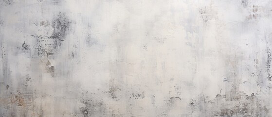 Obraz na płótnie Canvas a white painterly background with grey paint, gravure printing, distressed surfaces, subtle color gradations, boldly textured surfaces, industrial elements, ceramic, traditional composition