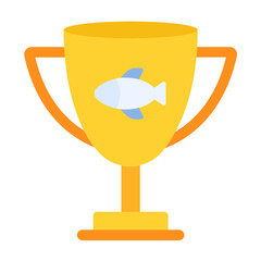 Fishing Competition Icon Style