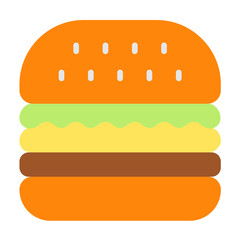 Burger Bar Icon Style