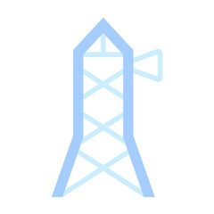 Observation Tower Icon Style