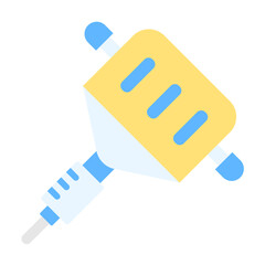 Drain Auger Icon Style