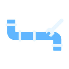 Pipe Fixing Icon Style