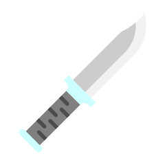 Military Knife Icon Style