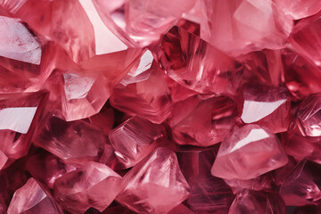 illustration of old pink crystal stones texture background. Created with Generative AI