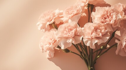 pink flowers in vase  generated by AI
