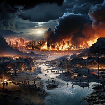 A chilling tale of climate change emerges in a dark and dystopic future.