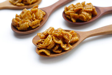 Klong Klang Krob, Thai caramelized crisps sweet dessert