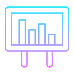 Presentation Gradient Icon