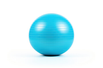 rubber fitness ball, a symbol of strength and a healthy, athletic body.