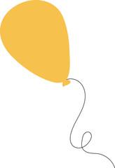 balloon new year element 