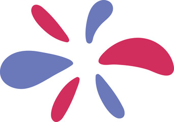 firework doodle new year element 