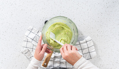 Pistachio fudge