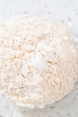 Homemade naan dippers