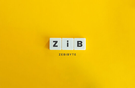 Zebibyte (ZiB)