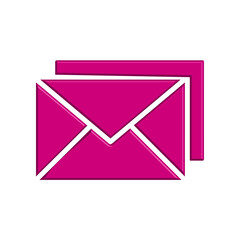 Mail icon. email icon. E-mail icon. Envelope illustration 3D design