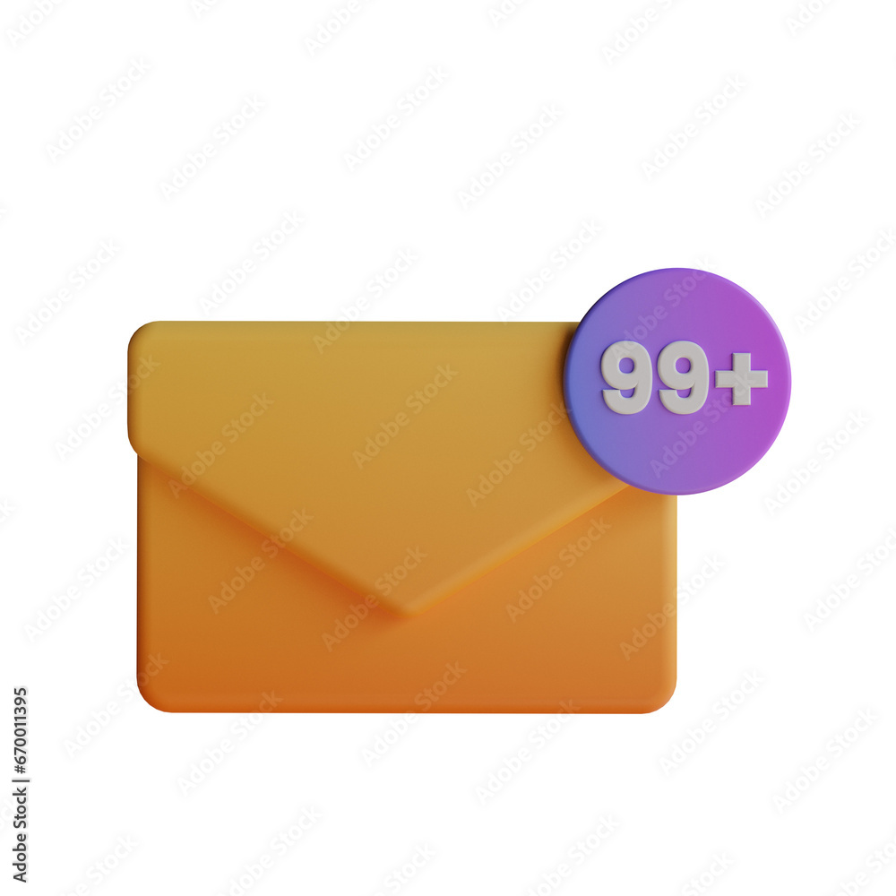 Aufkleber Spam Mail, a Security Feature Preventing Unwanted Emails from Entering Your Inbox.
3d illustration, 3d element, 3d rendering. 3d visualization isolated on a transparent background
