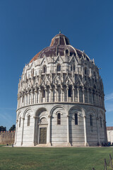 Baptistery of Pisa, Tuscany, Italy, Europe