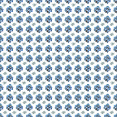 seamless pattern with flowers