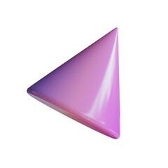 Purple Cone, Simple Cone Application. Practical Design, Facilitating User Experience.
3d illustration, 3d element, 3d rendering. 3d visualization isolated on a transparent background

