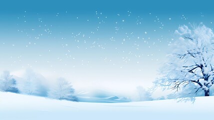 Fototapeta premium Winter - presentation, background, wallpaper 