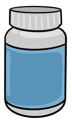 plastic jar