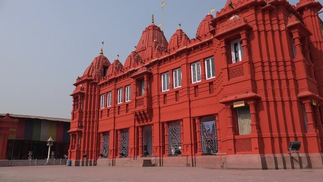 Facade of a Jain temple complex in Kolkata, India