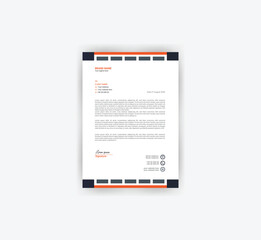  Professional creative letterhead template design