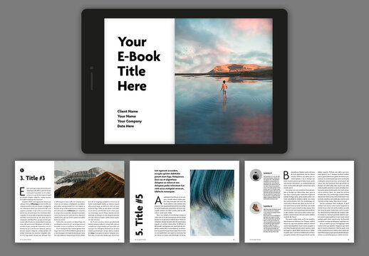 Interactive eBook Layout