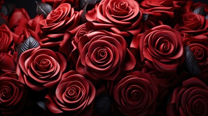Background Roses Valentines Day Red Close , Background Image, Valentine Background Images, Hd