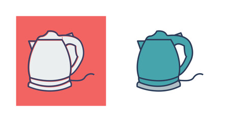 Electric Kettle Vector Icon