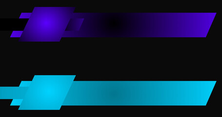 Designed Lower third pack. Lower third-pack animation in different color gradients. Lower Third for a title, TV news, and news channels.