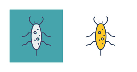 Fototapeta premium Bug Vector Icon