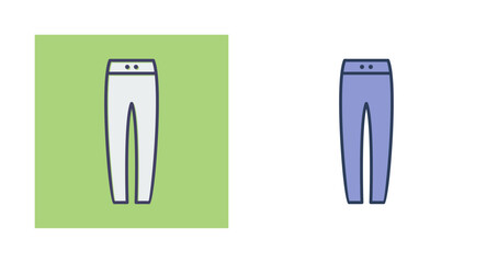 Warm Trousers Vector Icon