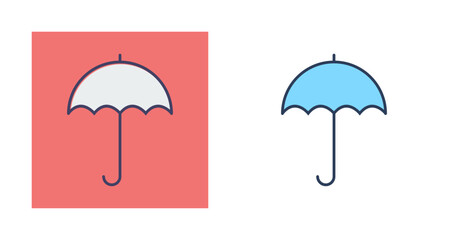 Fototapeta premium Umbrella Vector Icon