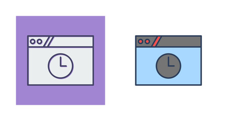 Timeout Vector Icon