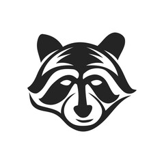 racoon logo template Isolated. Brand Identity. Icon Abstract Vector graphic
