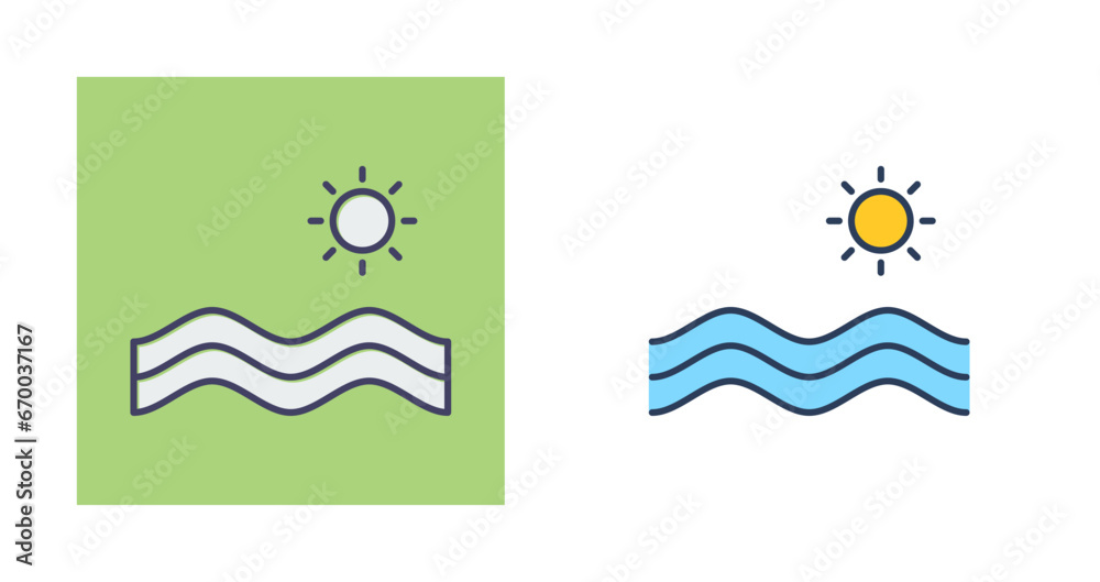 Canvas Prints water vector icon