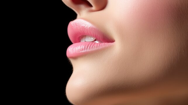 Cute Young Woman Blow Kisses, Background Image, Valentine Background Images, Hd