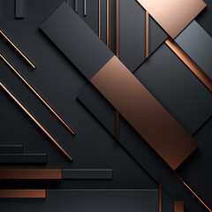 Hintergrundbild Metall und Kupfer im modernen Design